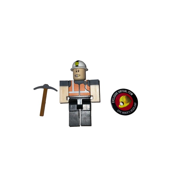 Other - Roblox Epic Miner Figure With Unused Code‎